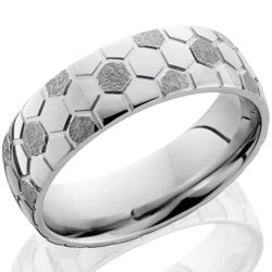Style 103670: Cobalt Chrome 7mm Domed Band