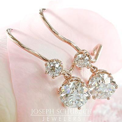 Style 103389: Vintage Inspired Dangle Earrings with Shepherd Hooks