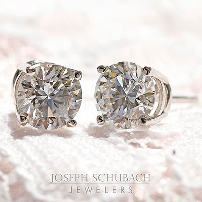 Style 133:  Round Stud Earrings