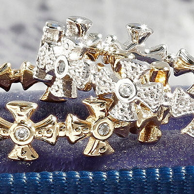 Style 103359: Maltese Cross Wedding Band With Round Lab Diamonds