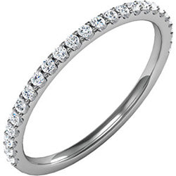 Prong Set Diamond Wedding Band (Style 102235WB)