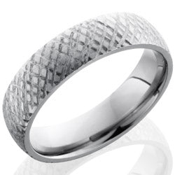 Style 103513: Titanium 6mm Domed Band