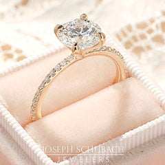 The Adeline Delicate Solitaire Engagement Ring