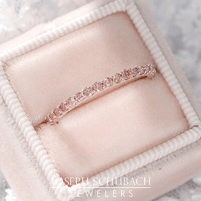 Style 102269: Shared Prong Eternity Band With 1.7mm Round Diamonds