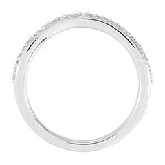 Style 102257WB: Prong Set Diamond Wedding Band