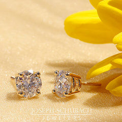 Style 133:  Round Stud Earrings