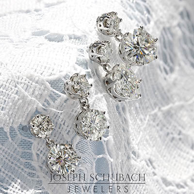 Vintage Style Dangle Earrings - Joseph Schubach Jewelers