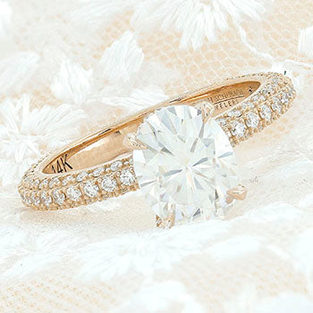 Blake Engagement Ring (Top View)