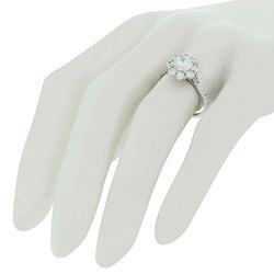 Style 102246-6mm: Round Halo Engagement Ring With Diamonds