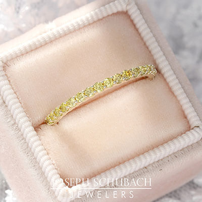 Style 102269: Shared Prong Eternity Band With 1.7mm Round Diamonds